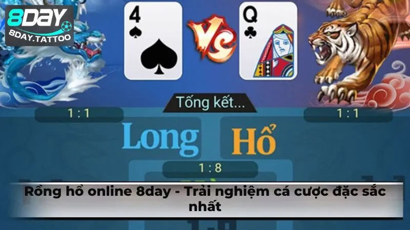 Rồng hổ online 8day – Trải nghiệm cá cược đặc sắc nhất